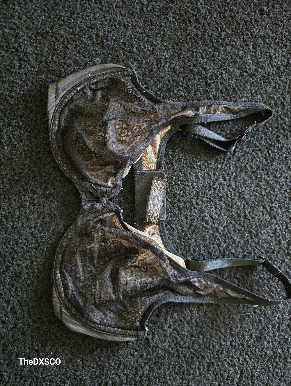 Victoria's Secret Black Lace Underwire Bra
